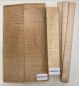Preview: Set B+S+N Curly Maple Violin Master Grade, 2-pcs. back Unique Piece #CG215